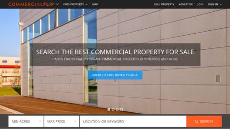 LANDFLIP Launches Specialized Website COMMERCIALFLIP, An Industry First