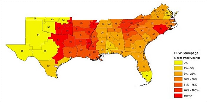 Linking Global Wood Pellet Demand with Timber Markets in the U.S. South