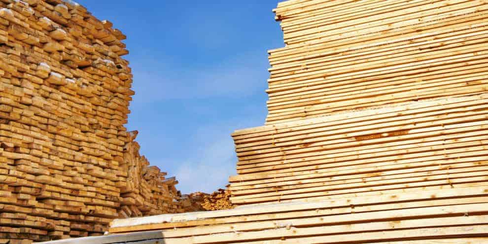 North American Softwood Lumber Production and the Value of Wood